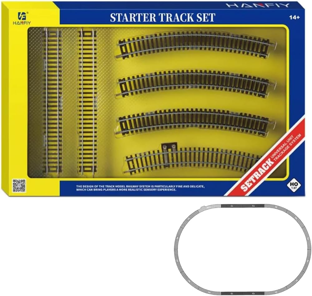 16-Piece Nickel Silver Track Set