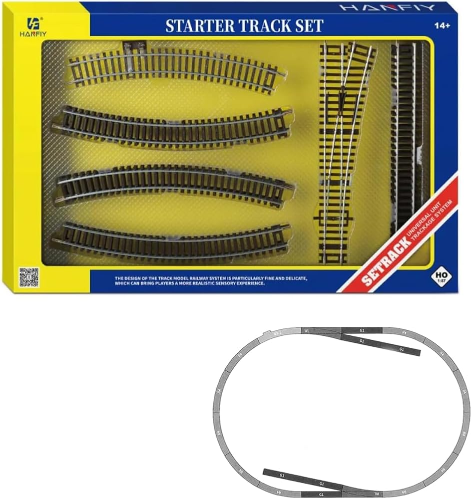20-Piece Nickel Silver Track Set