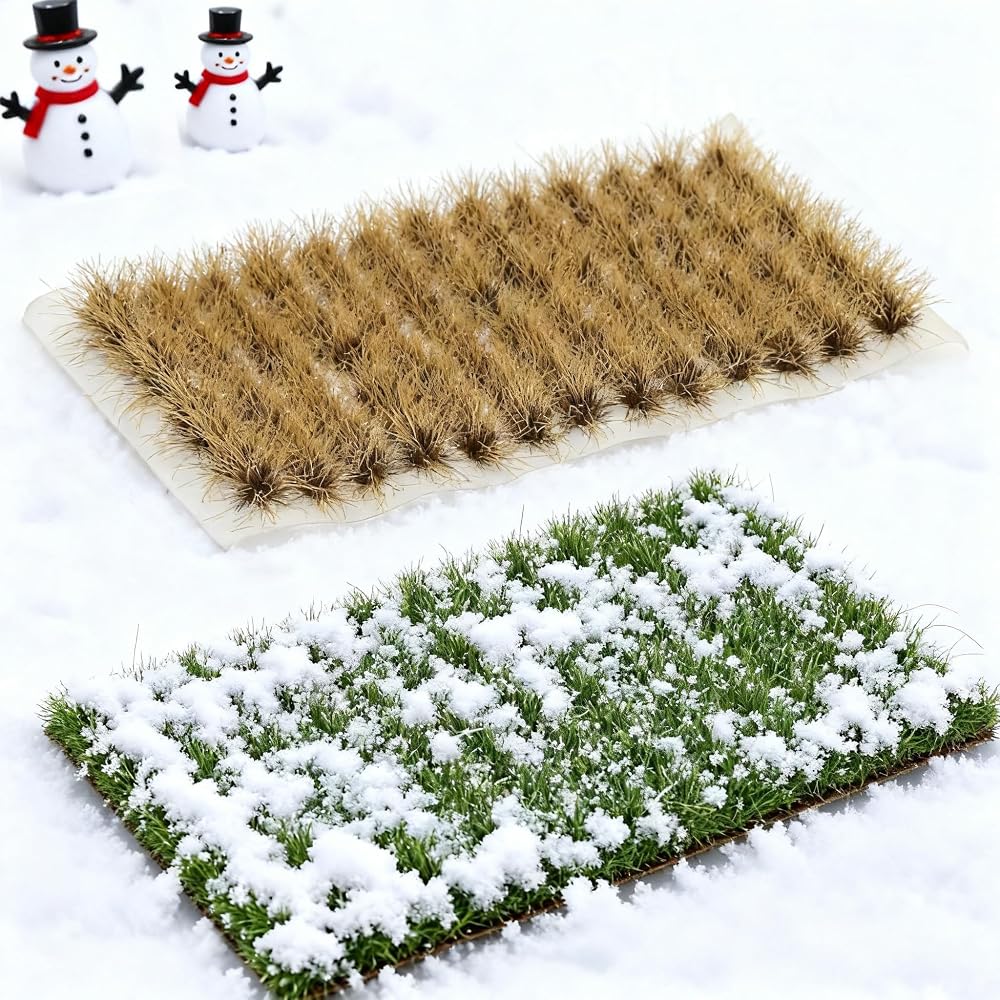 208-Piece 8 mm Static Grass Tufts — view 2