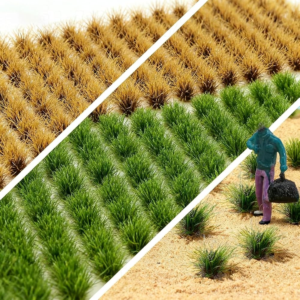 208-Piece 8 mm Static Grass Tufts — view 4