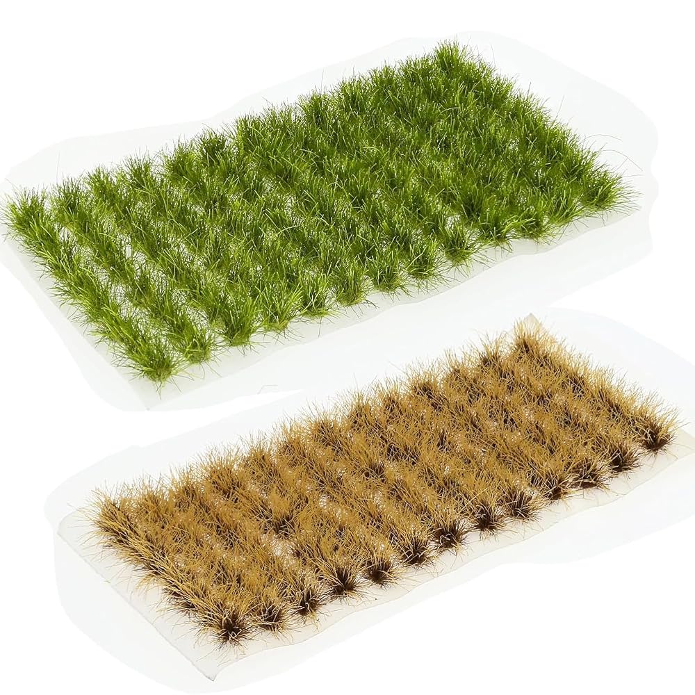 208-Piece 8 mm Static Grass Tufts