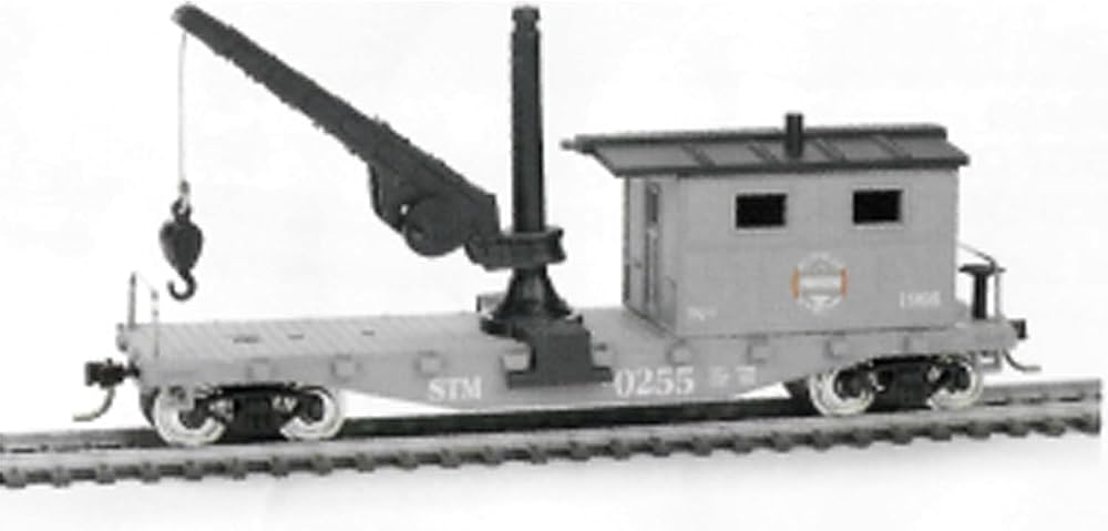 40 ft Work Caboose with Crane