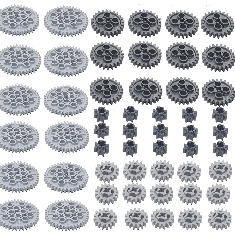 54-Piece 8, 16, 24 and 40 Tooth Gear Pack